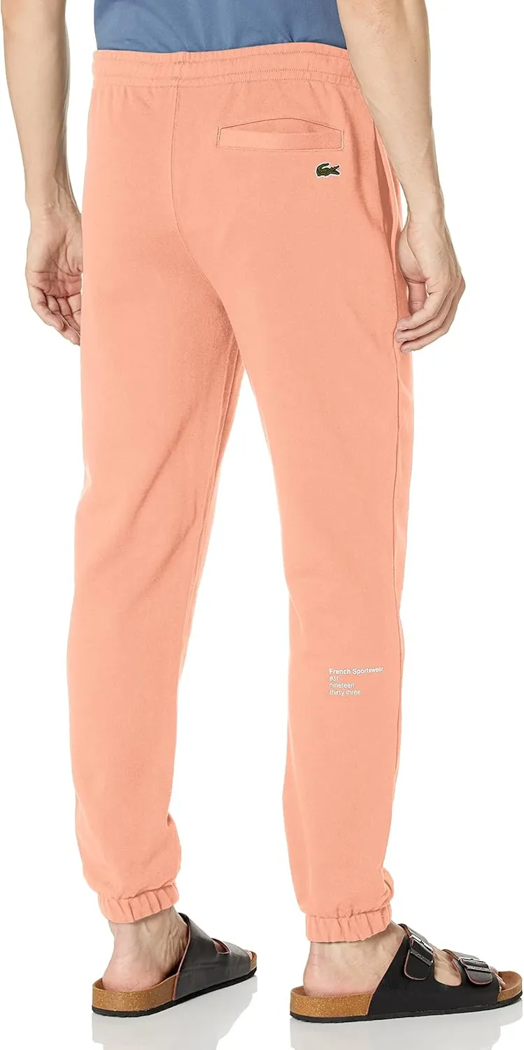 Lacoste Men's Tapered Fit Classic French Terry Track Pant Jogger