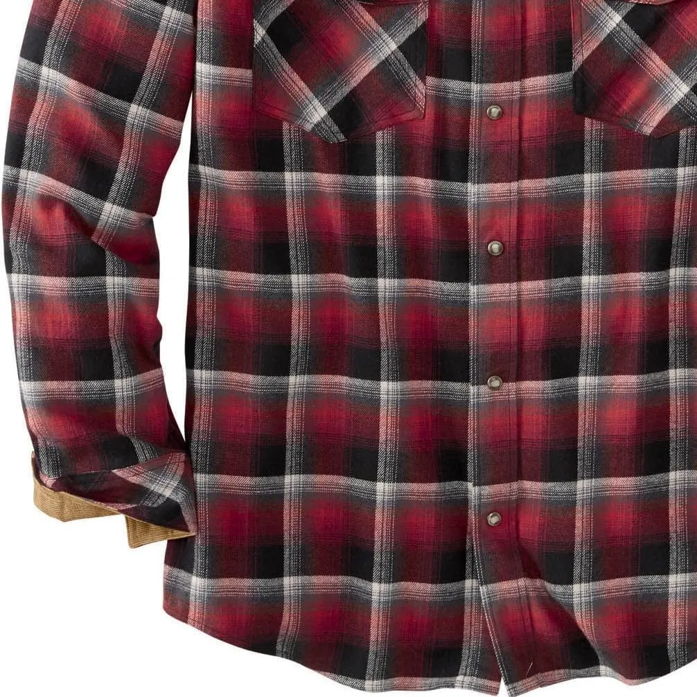 Legendary Whitetails Men's Shotgun Western Flannel Shirt