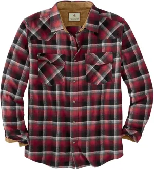Legendary Whitetails Men's Shotgun Western Flannel Shirt