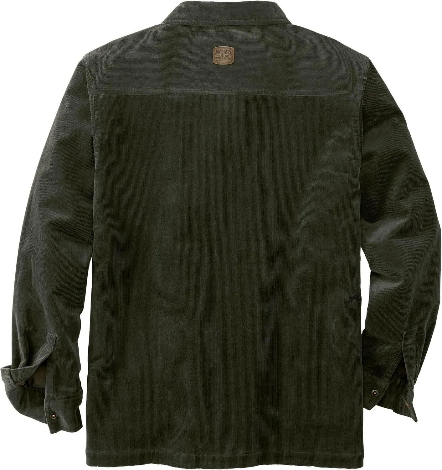 Legendary Whitetails Men's Tough as Buck Flannel Lined Corduroy Shirt Jacket