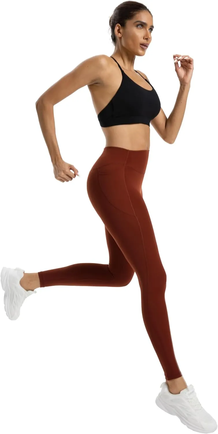 Leggings with Pockets for Women, Tummy Control High Waisted Activewear Leggings, Women's Workout Gym Yoga Pants