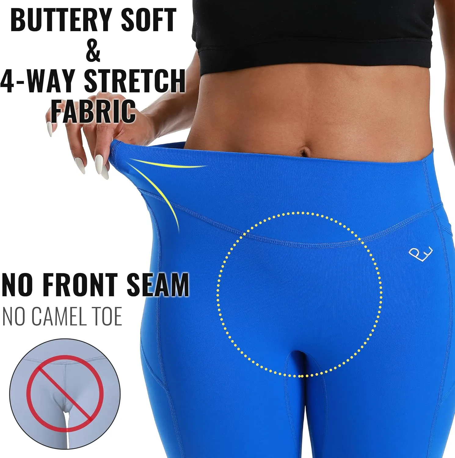 Leggings with Pockets for Women, Tummy Control High Waisted Activewear Leggings, Women's Workout Gym Yoga Pants