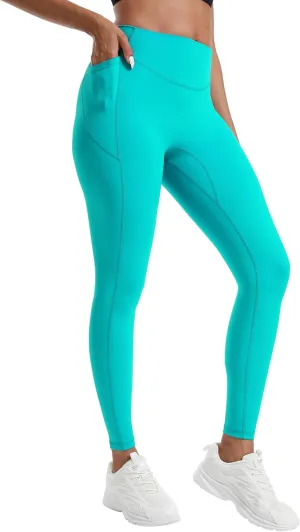 Leggings with Pockets for Women, Tummy Control High Waisted Activewear Leggings, Women's Workout Gym Yoga Pants