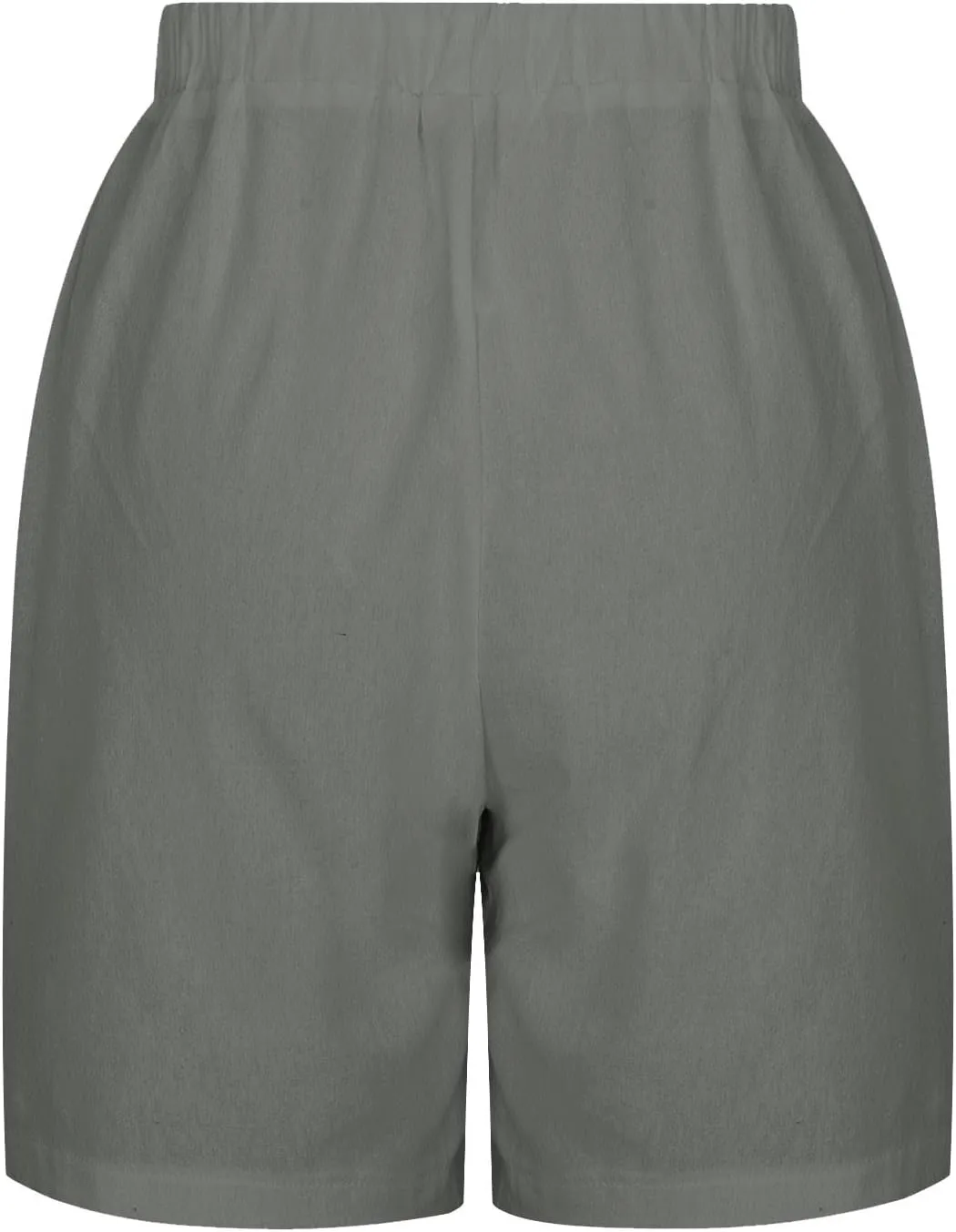 Linen Shorts for Women Casual Summer Shorts High Waisted Athletic Shorts Lounge Workout Drawstring Shorts with Pocket