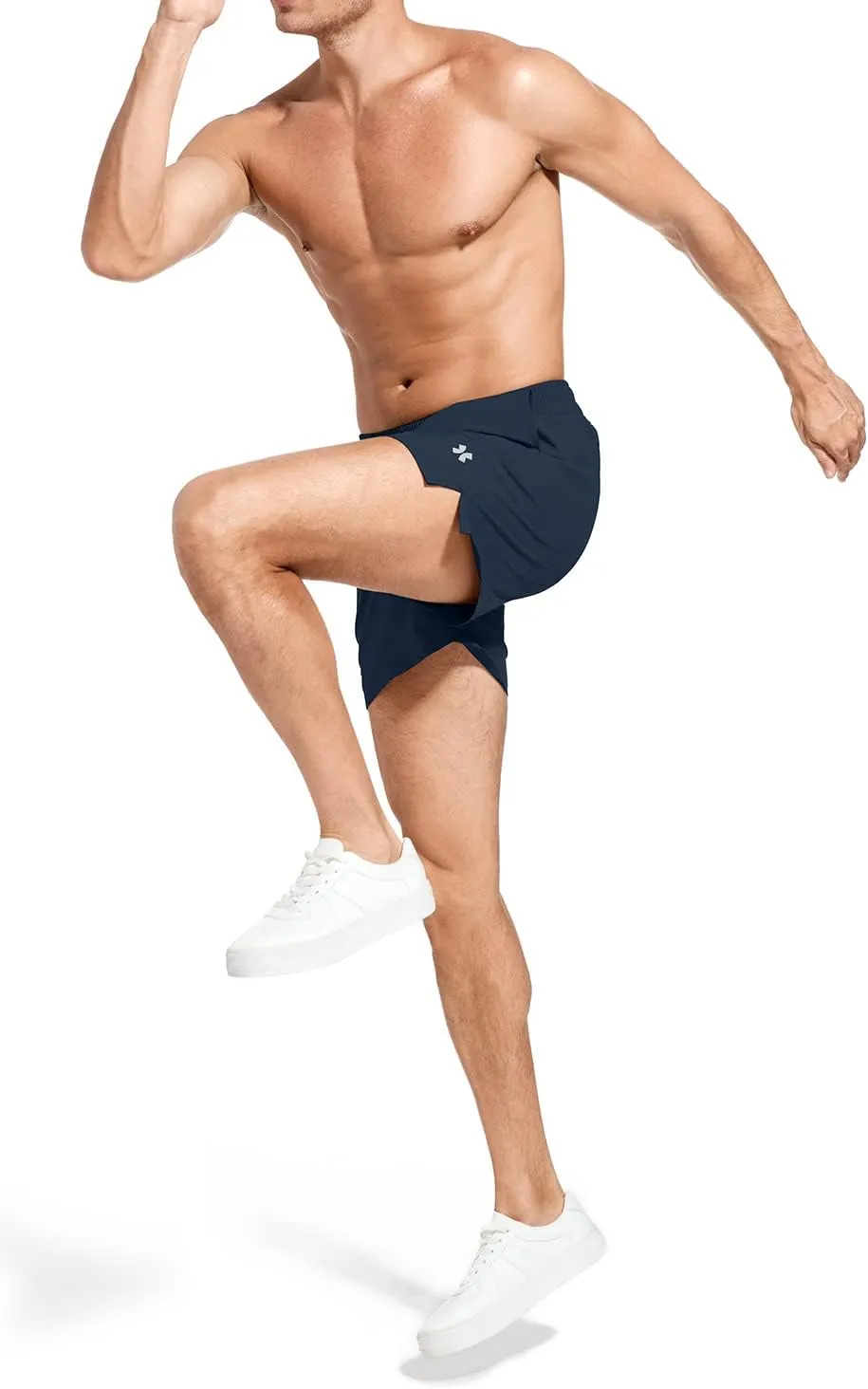 Men's Active Shorts Quick-Dry Drawstring Waist Athletic Shorts Gym Training Running Shorts with Pockets