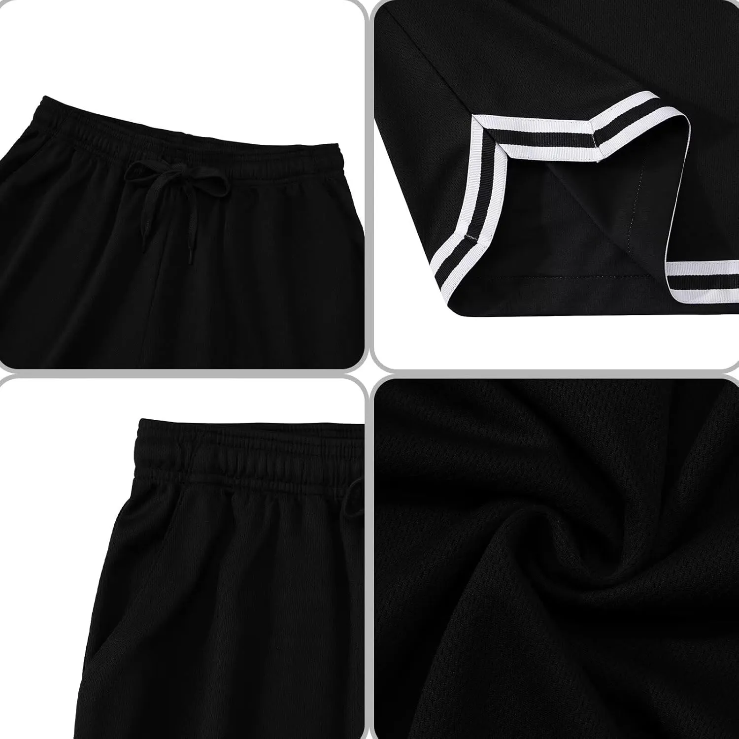 Men's Basketball Shorts Running Athletic Workout Shorts Breathab Gym Shorts Quick Dry