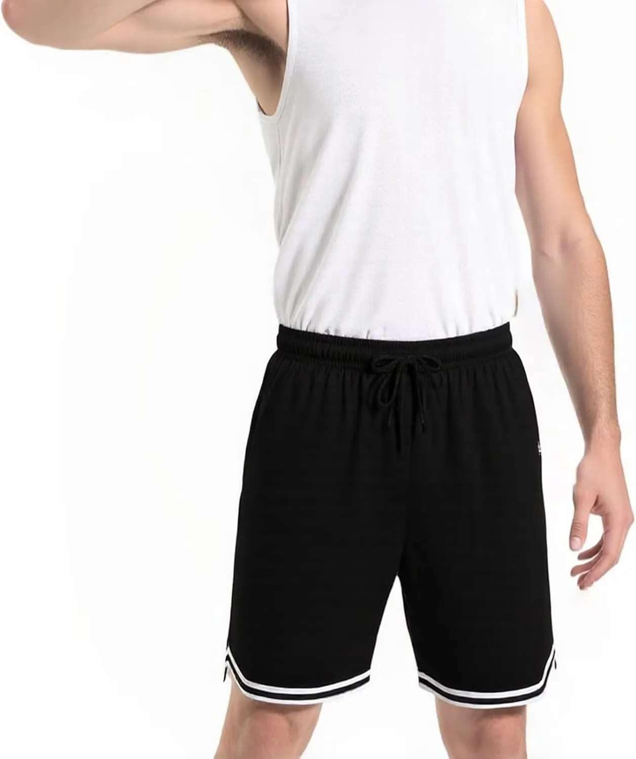 Men's Basketball Shorts Running Athletic Workout Shorts Breathab Gym Shorts Quick Dry