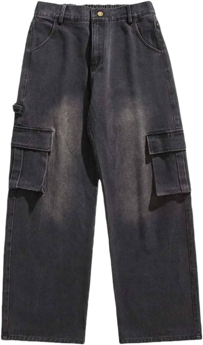 Mens Cargo Pant Relaxed Fit Outdoor Hiking Pant Multi Pockets Classic Fit Comfort Utility Cargo Work Pant Regular Fit