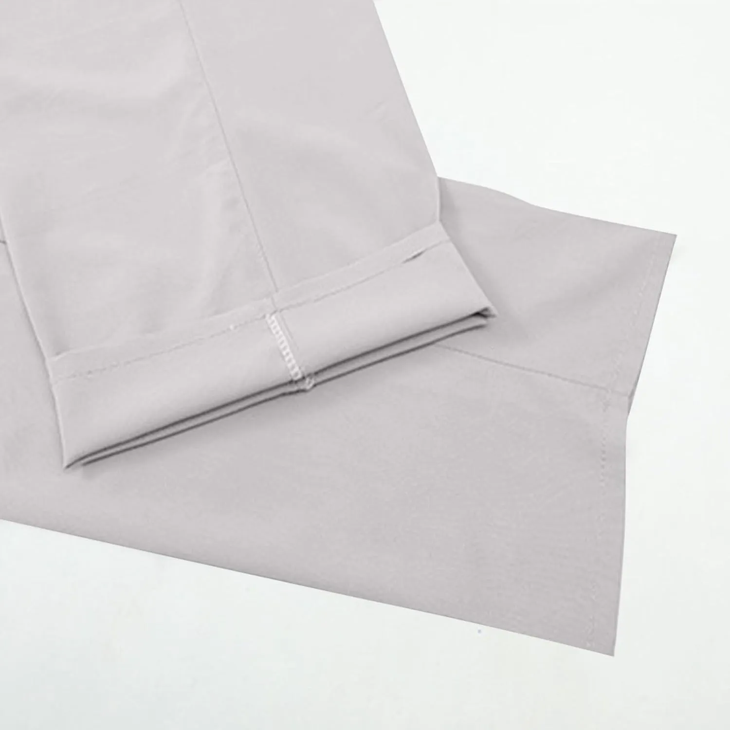 Men's Classic-Fit Wrinkle-Resistant Pleated Chino Pant Fashion Leisure Solid Color Straight Elastic Waist Trousers