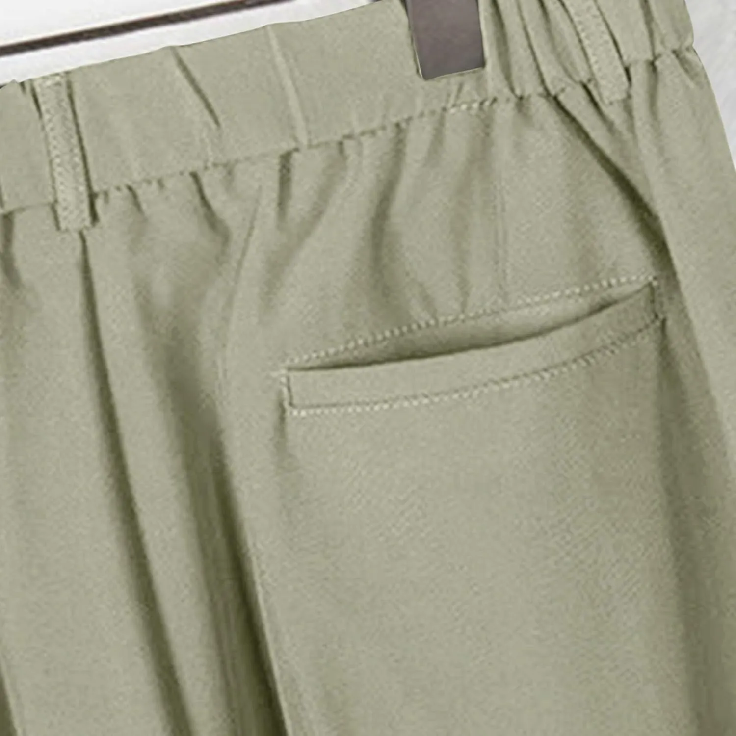 Mens Dress Pants Regular Fit Stretch Classic-Fit Business Casual Suit Straight-Leg Trousers Front-Pleated with Pockets