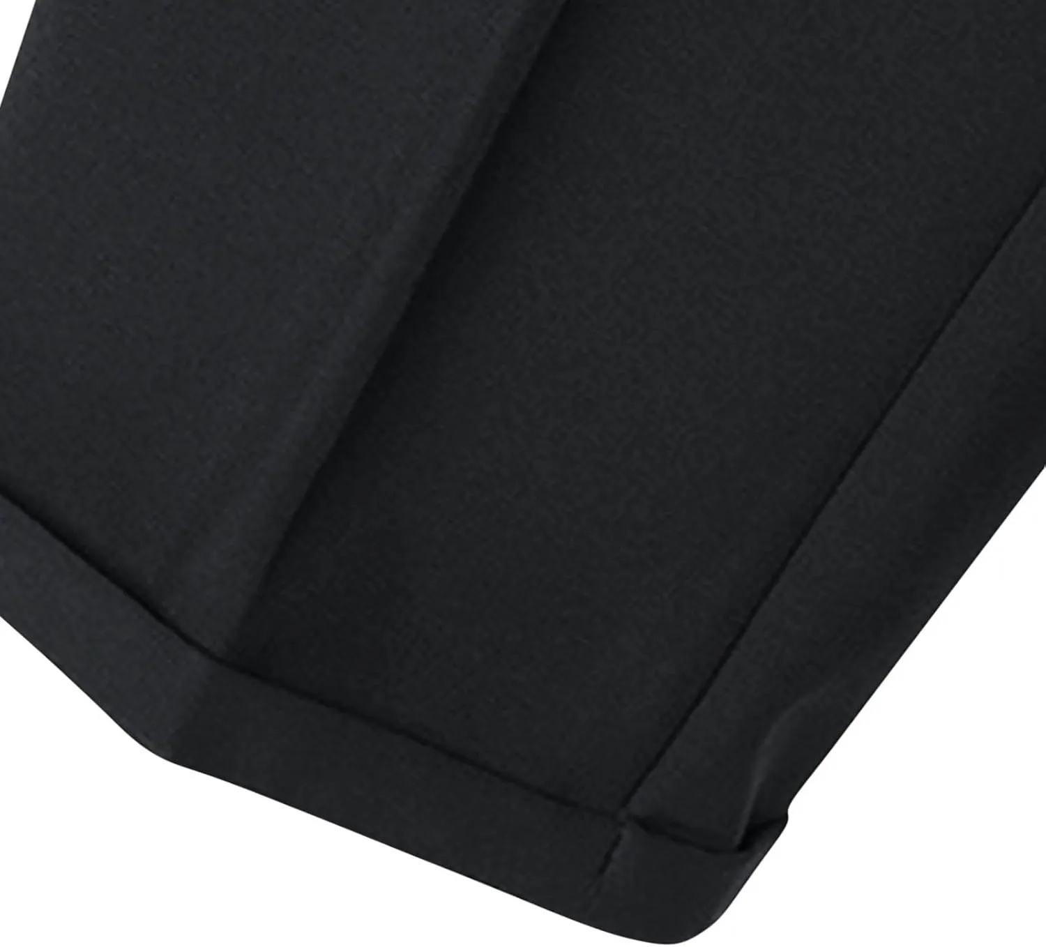 Mens Dress Pants Regular Fit Stretch Classic-Fit Business Casual Suit Straight-Leg Trousers Front-Pleated with Pockets