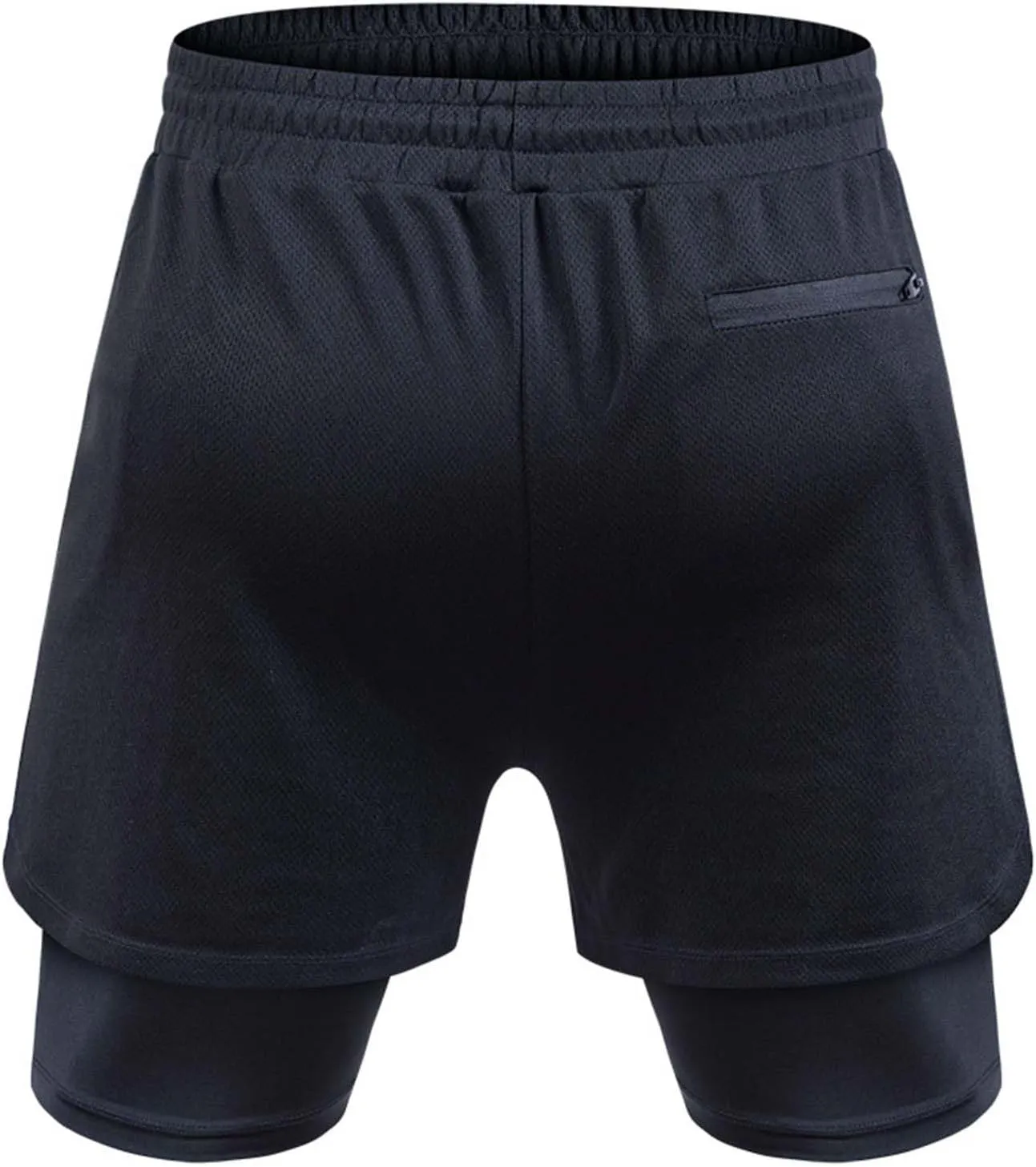 Mens Quick Dry Shorts 2 in 1 Running Shorts Workout Gym Athletic Shorts Men Moisture Wicking Lightweight Training Shorts