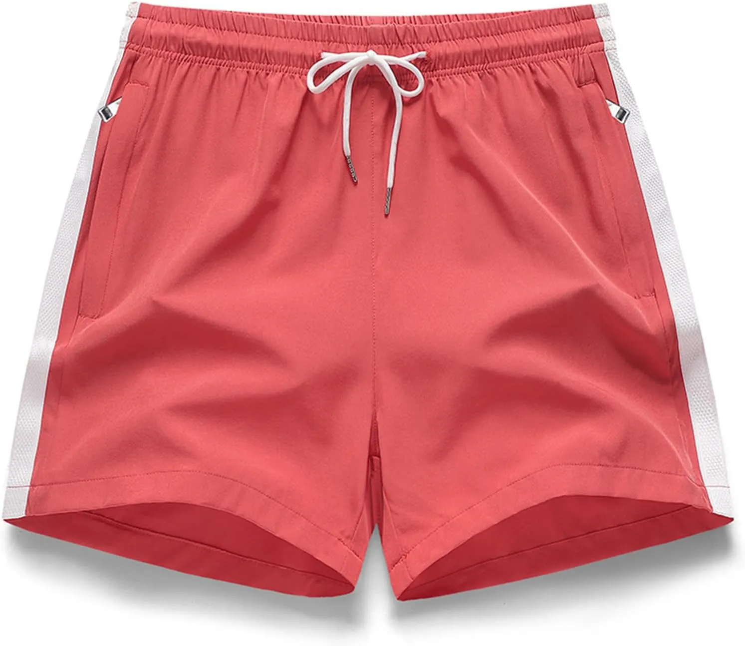 Mens Quick Dry Shorts 5 Inch Lightweight Drawstring Waist Athletic Short Casual Summer Beach Workout Running Shorts