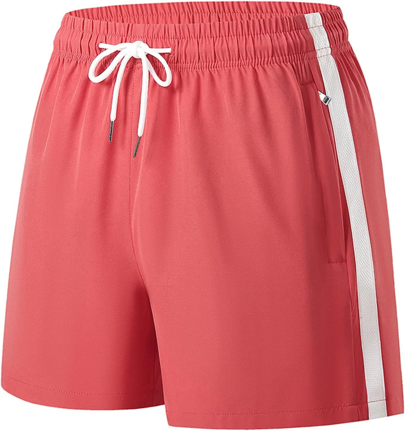 Mens Quick Dry Shorts 5 Inch Lightweight Drawstring Waist Athletic Short Casual Summer Beach Workout Running Shorts