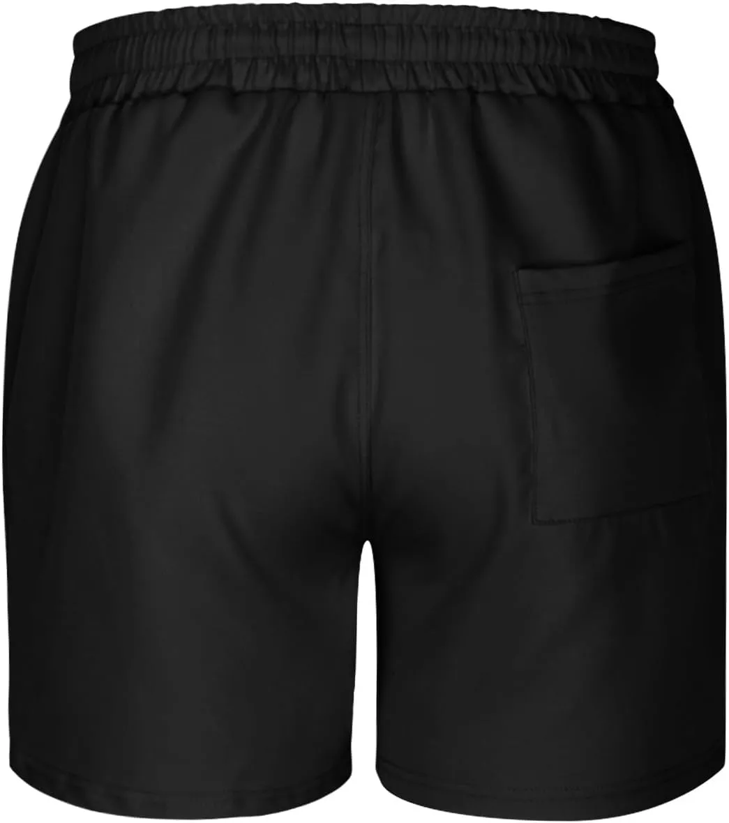 Mens Running Shorts 5 Inch Lightweight Drawstring Waist Athletic Shorts Summer Quick Dry Split Gym Workout Shorts