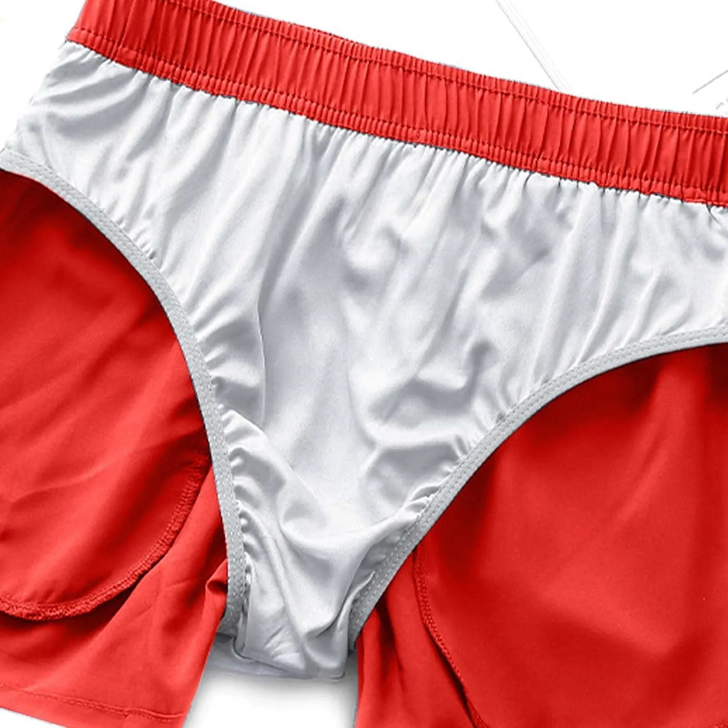 Mens Shorts 5 inch Lightweight Drawstring Waist Athletic Shorts Quick Dry Beach Gym Workout Running Casual Pant