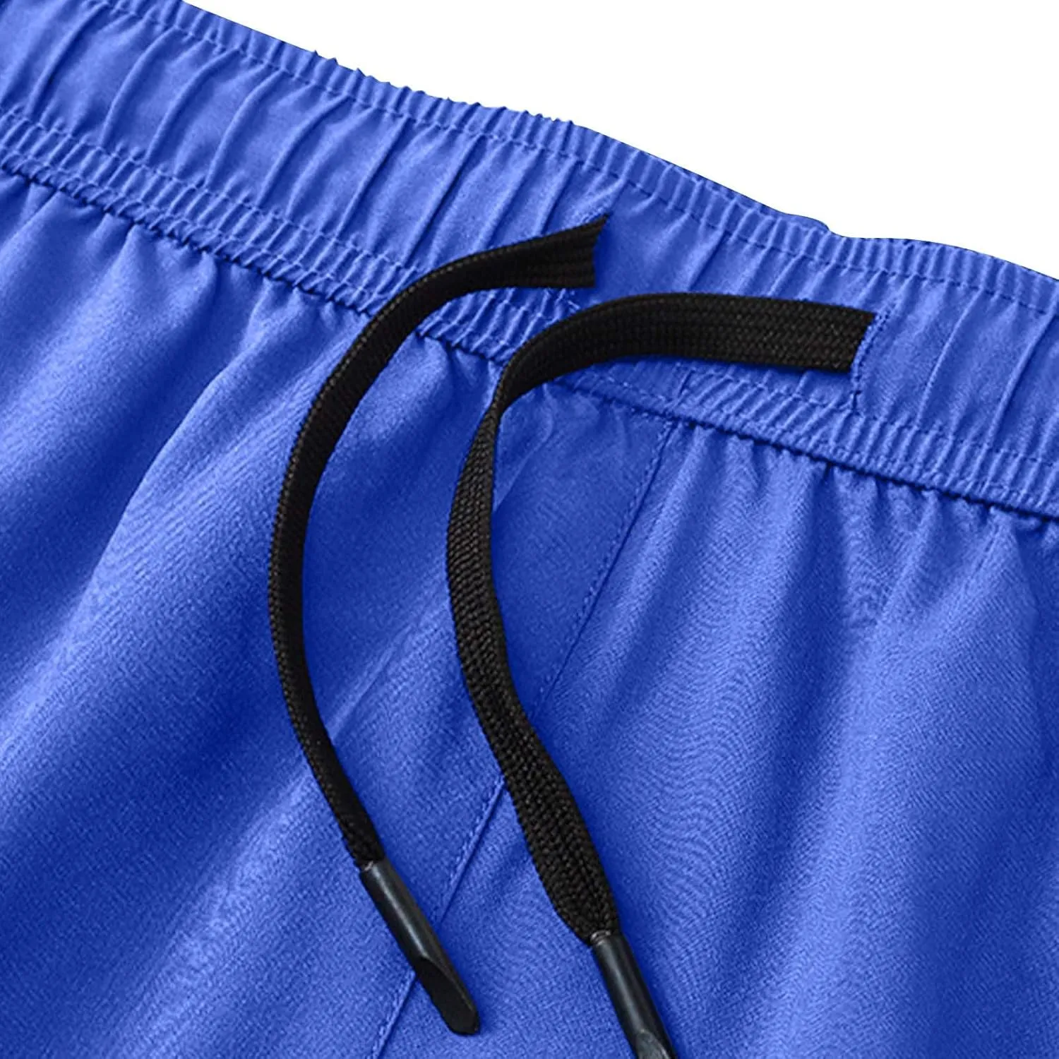 Mens Shorts 5 inch Lightweight Drawstring Waist Athletic Shorts Quick Dry Beach Gym Workout Running Casual Pant