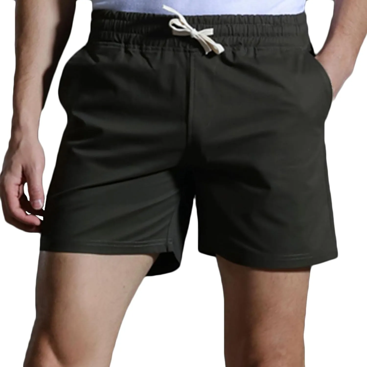 Mens Workout Athletic Shorts Quick Dry Hiking Shorts Lightweight Sport Gym Shorts Loose Fit Running Shorts Breathable