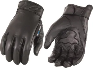 Milwaukee Leather Cool-Tec MG7502 Men's Gel Palm Leather Gloves with Touch Screen Fingers