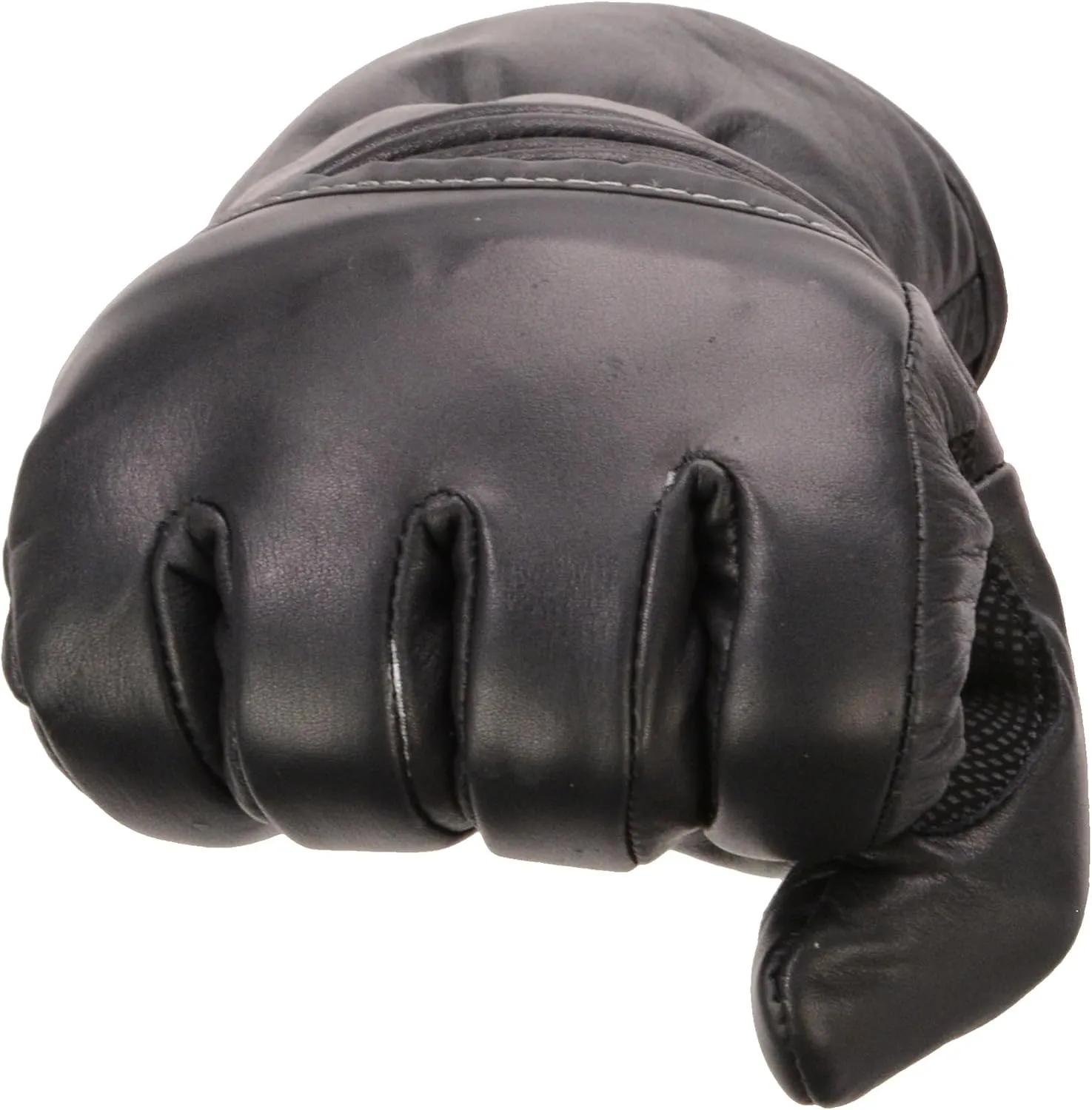 Milwaukee Leather Men's Leather Waterproof Gauntlet Glove w/Flex Knuckles - Touch Screen Fingers MG7551