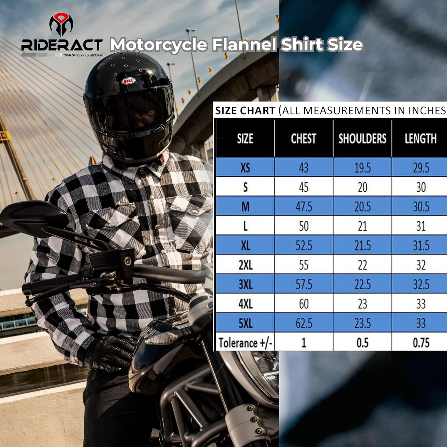 Motorcycle Flannel Shirts Mens Kevlar Reinforced Motorbike Riding Armored Shirt Protective Gear Biker Jacket