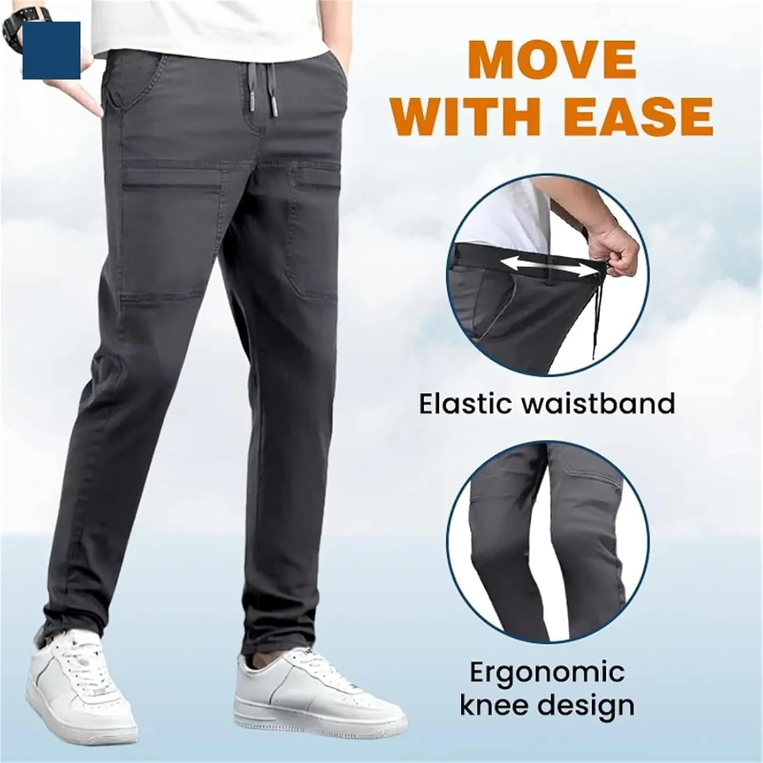Multipants Luxury Pants, High Stretch Multi-Pocket Cargo Pants, Mencomfy Cargo Pants, Men Comfy Cargo High Stretch Pant