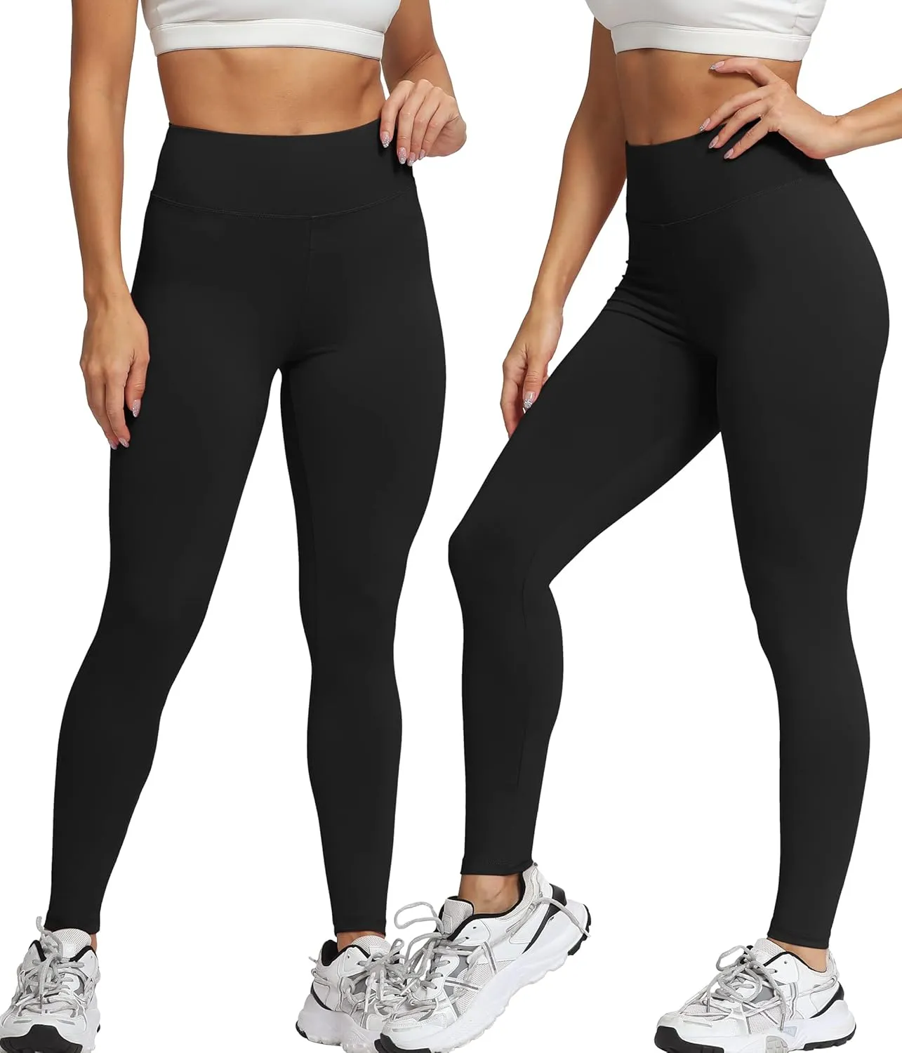 Natural Feelings Buttercloud High Waisted Leggings for Women Ultra Soft Stretch Slim Yoga Leggings