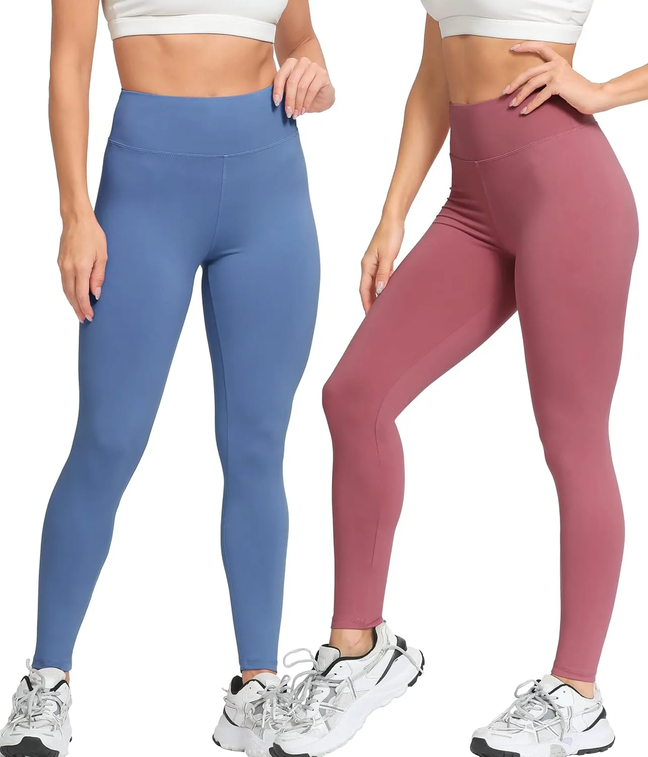 Natural Feelings Buttercloud High Waisted Leggings for Women Ultra Soft Stretch Slim Yoga Leggings