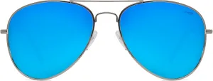 NYS Collection Premium Polarized Classic Aviator Sunglasses, Lightweight Frame, 63mm Lenses, UV400 for Men & Women