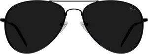 NYS Collection Premium Polarized Classic Aviator Sunglasses, Lightweight Frame, 63mm Lenses, UV400 for Men & Women