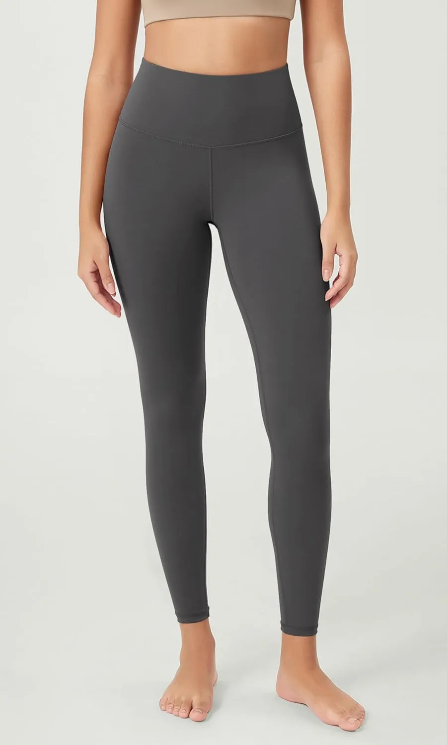 ODODOS Body-Hugging Workout Leggings with Back Pocket for Women, 25" /28" High Waist Yoga Pants