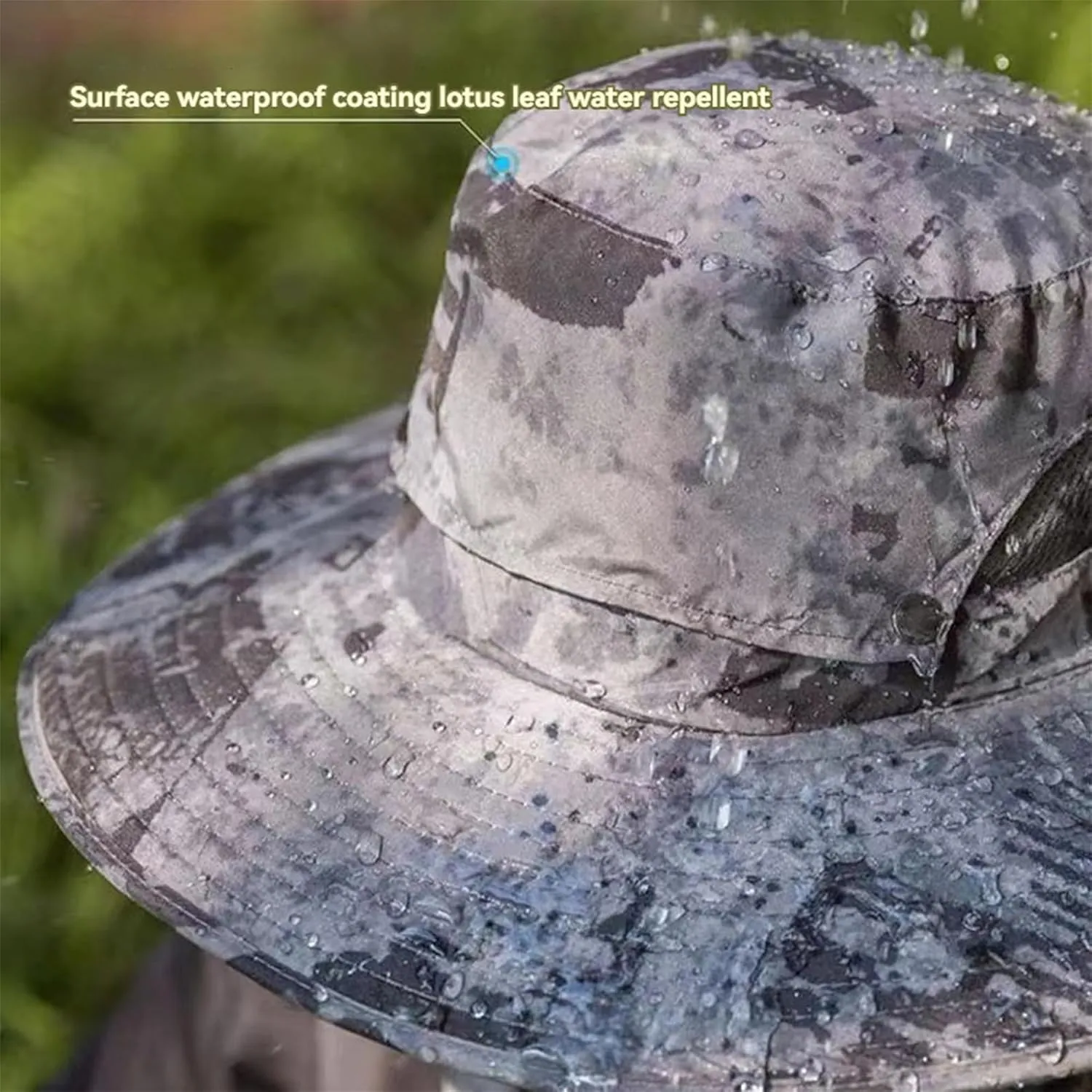 Outdoor Wide Brim Sun Hat with Solar Fan, Solar Fan Fishing Hat with 2 Solar Fan for Women Men, Solar & USB Charging