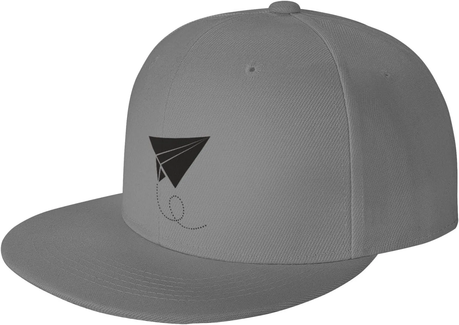 Paper Airplane Silhouette Trucker Hat for Men Snapback Hats Baseball Cap Flat Brim Hats