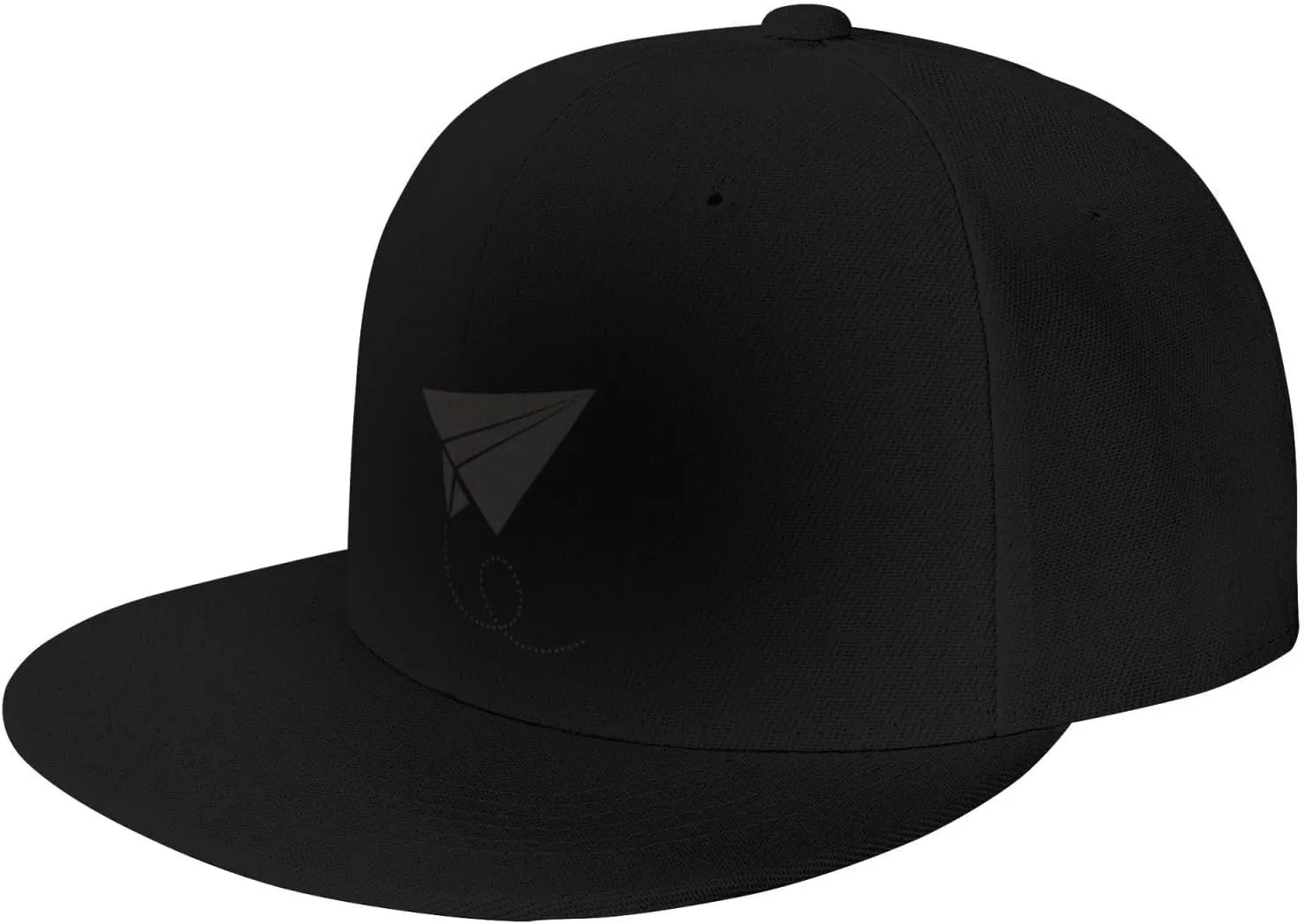Paper Airplane Silhouette Trucker Hat for Men Snapback Hats Baseball Cap Flat Brim Hats