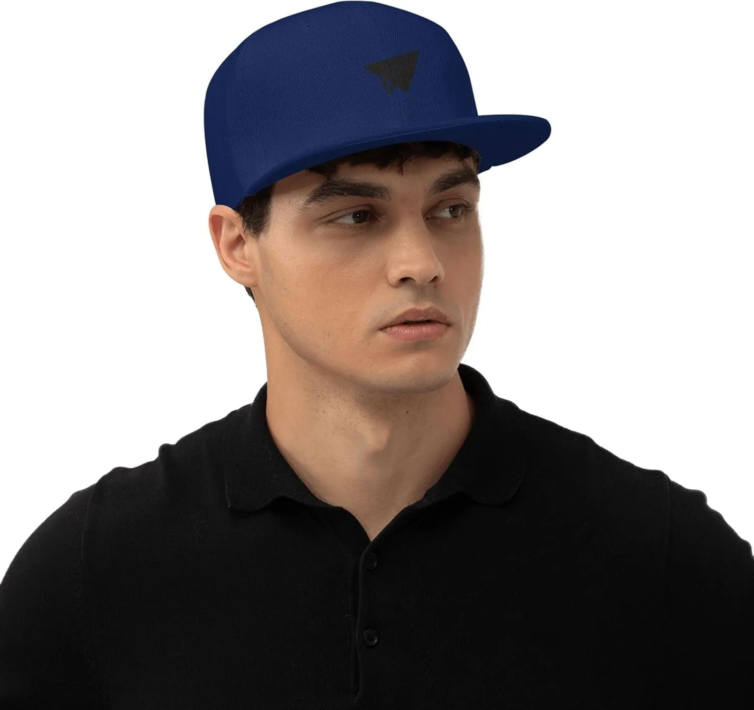 Paper Airplane Silhouette Trucker Hat for Men Snapback Hats Baseball Cap Flat Brim Hats