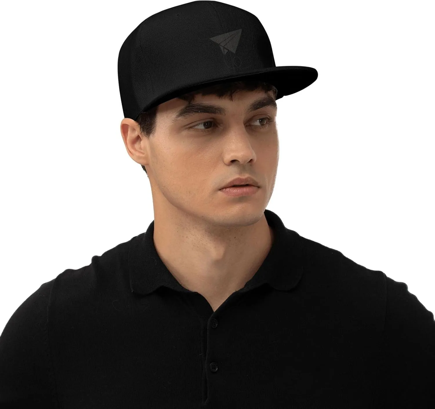Paper Airplane Silhouette Trucker Hat for Men Snapback Hats Baseball Cap Flat Brim Hats