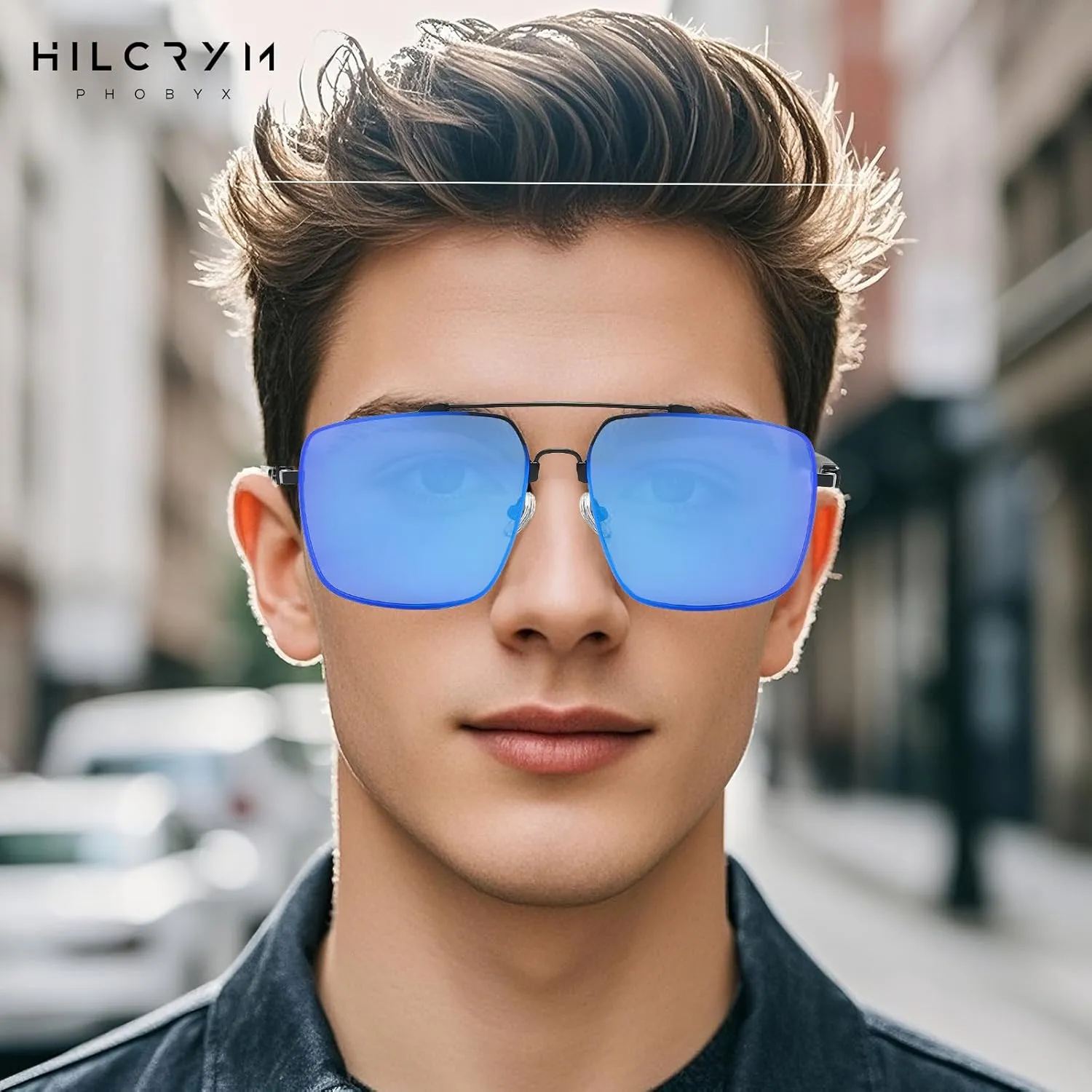 Pilot Sunglasses With UV400 Polarized Lenses, Suitable for Both Men and Women