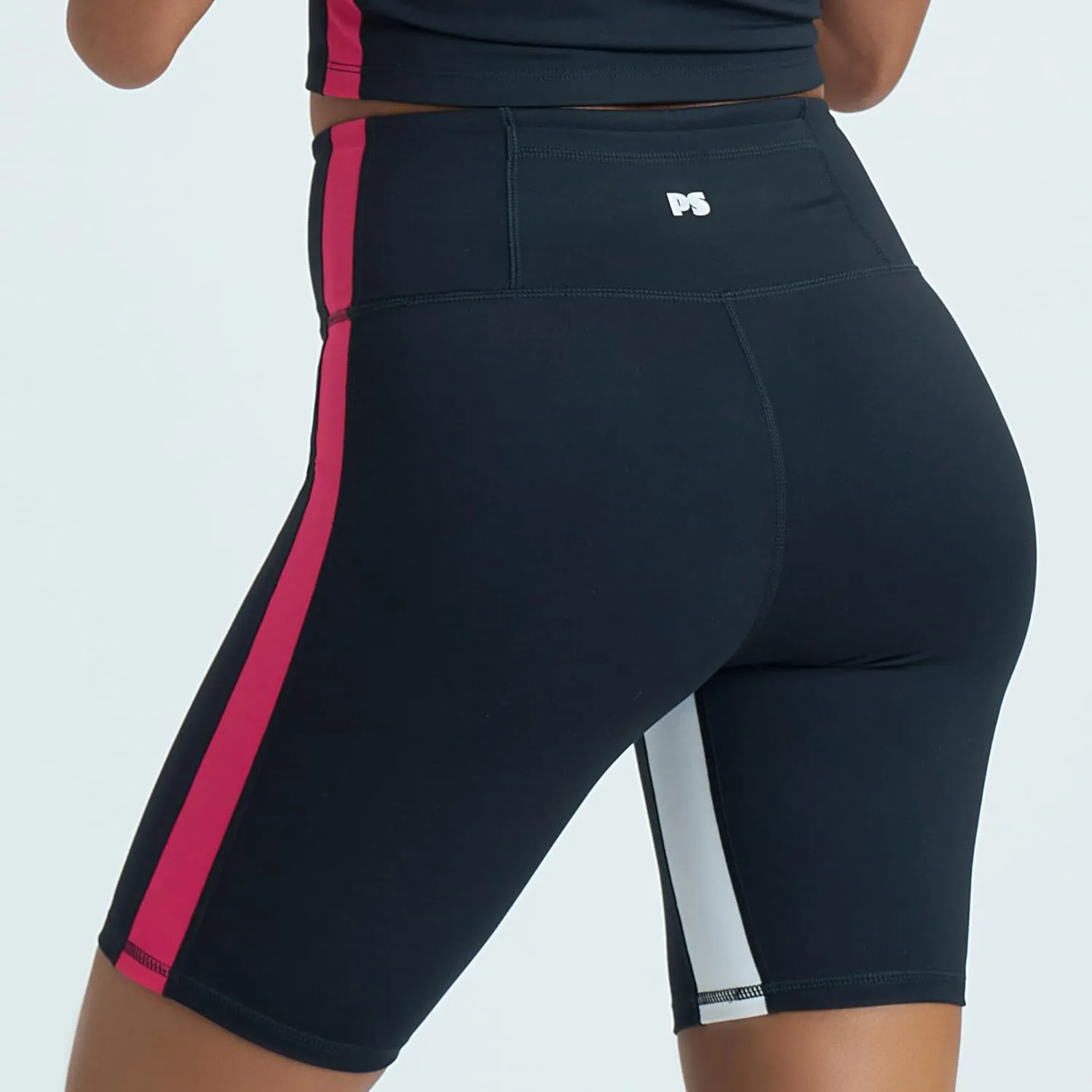 POPSUGAR PS Biker Shorts Women 8.5" Workout Shorts Women with Pockets High Waisted Yoga Running Gym Spandex Shorts