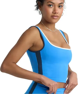 POPSUGAR PS Workout Tank Tops for Women with Built in Bra, Racerback Sports Athletic Shirts Camisole Yoga Top with Shelf Bra