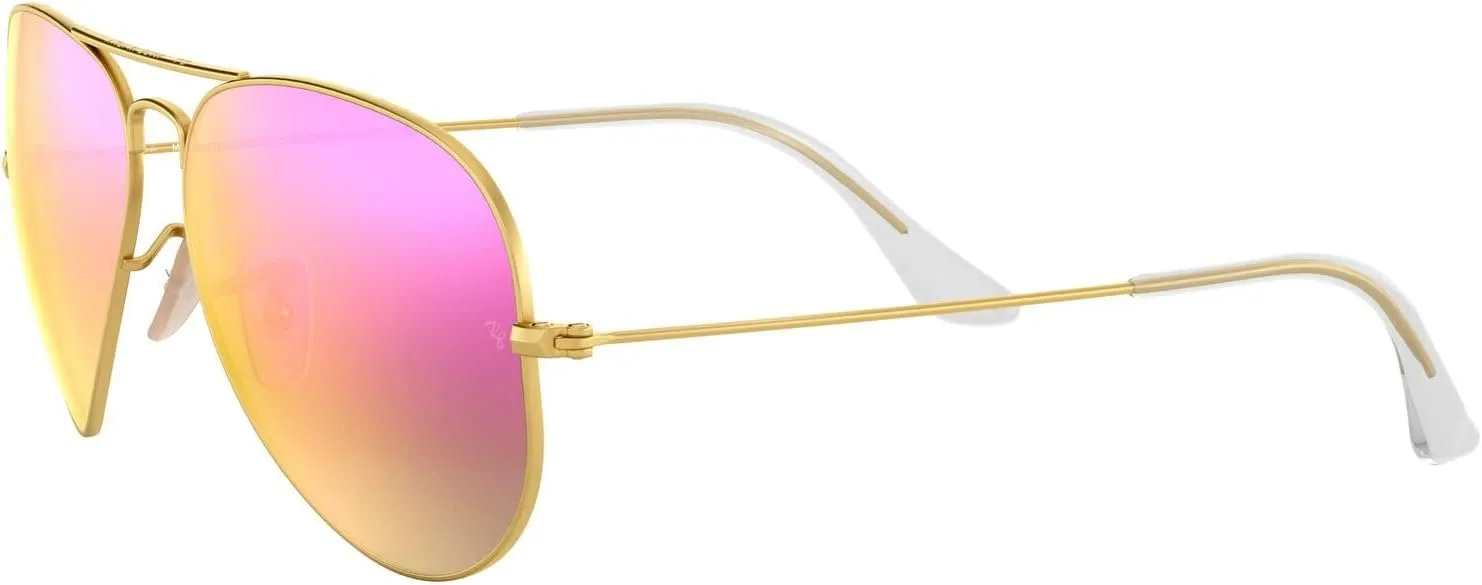 Ray-Ban RB3025 Classic Mirrored Aviator Sunglasses