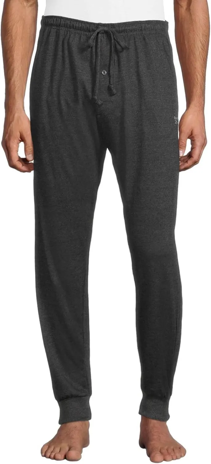 Reebok Men's Sweatpants - Lightweight Cozy Fleece Mens Jogger Pants - Breathable Classic Fit Sweat Pants for Men (S-XL)