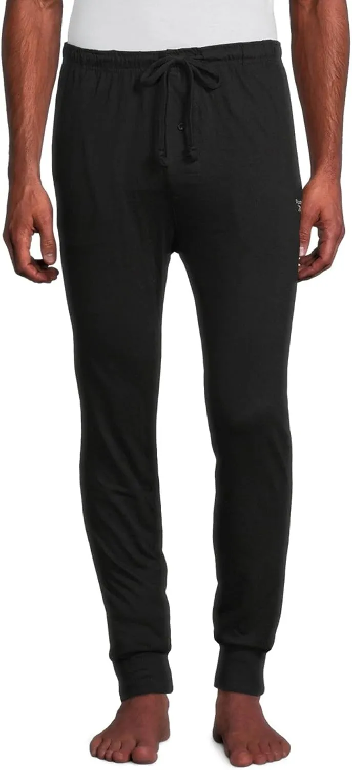 Reebok Men's Sweatpants - Lightweight Cozy Fleece Mens Jogger Pants - Breathable Classic Fit Sweat Pants for Men (S-XL)