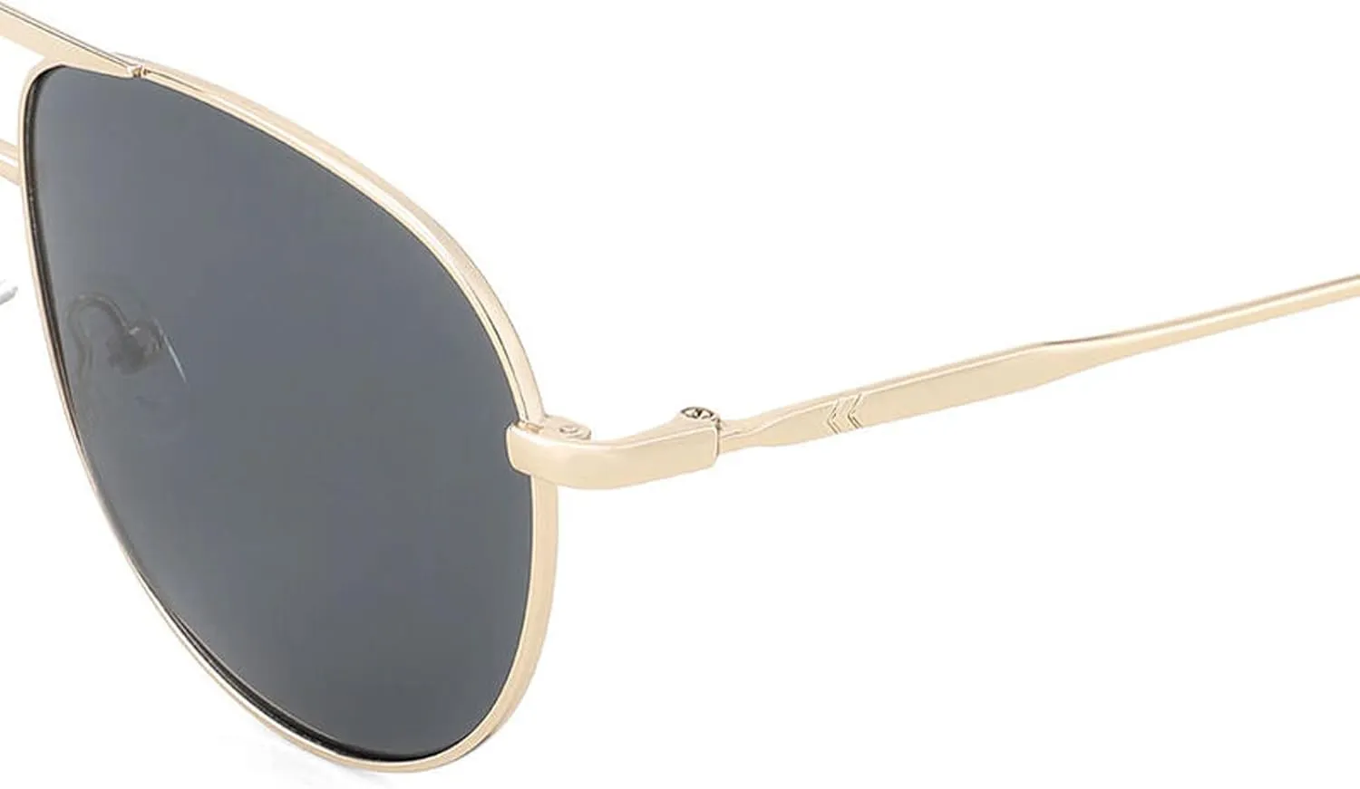 Retro Square Polarized Aviator Sunglasses for Men Women Classic Metal Frame UV400 Protection for Driving/Holiday