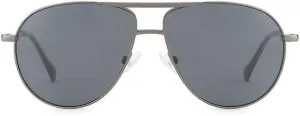 Retro Square Polarized Aviator Sunglasses for Men Women Classic Metal Frame UV400 Protection for Driving/Holiday