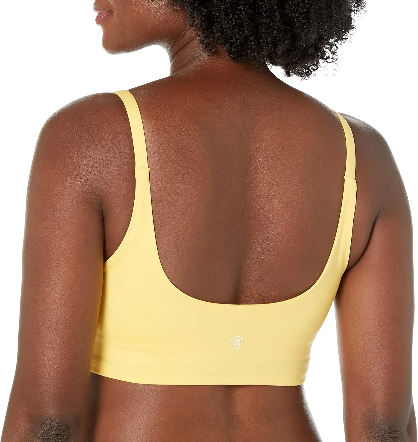Sage Collective Women's Sports Bra – Wirefree, Removable Pads, Yoga, Pilates, Running, Workouts, Cycling, Casual Wear