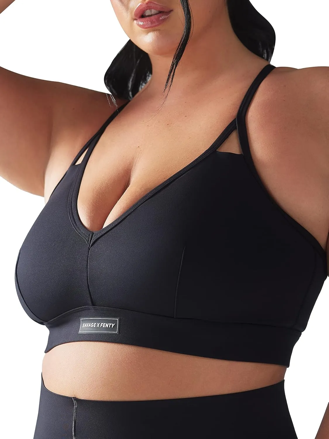 Savage x Fenty Womens Spotlight Low-Impact Sports Bra