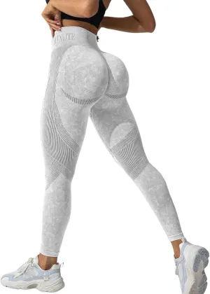 Scrunch Butt Lifting Leggings for Women Gym Seamless Workout Compression Leggings Tummy Control Butt Lift Yoga Pants