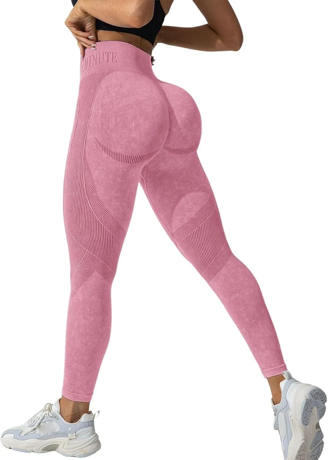 Scrunch Butt Lifting Leggings for Women Gym Seamless Workout Compression Leggings Tummy Control Butt Lift Yoga Pants