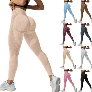 Scrunch Butt Lifting Leggings for Women Gym Seamless Workout Compression Leggings Tummy Control Butt Lift Yoga Pants