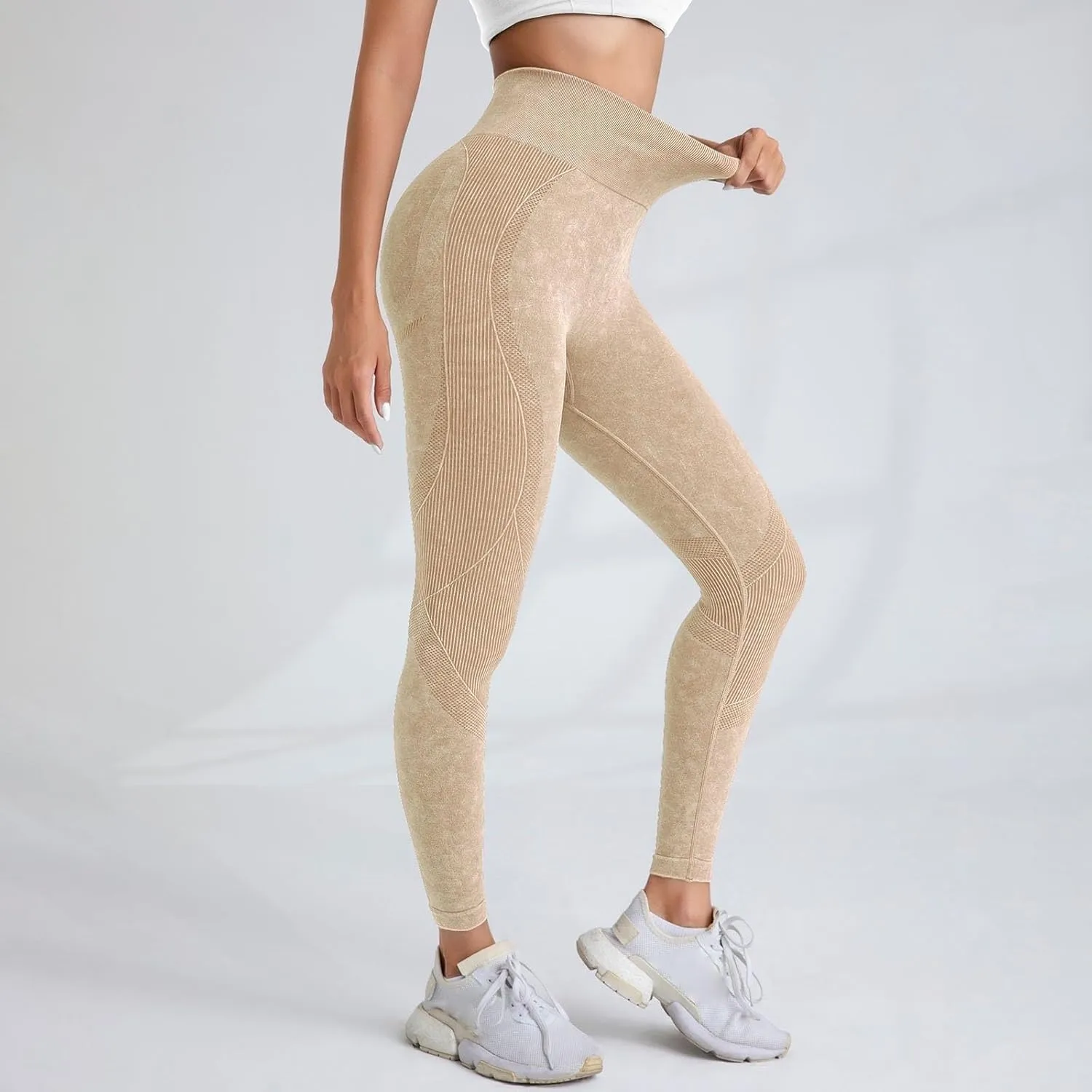 Scrunch Butt Lifting Leggings for Women Gym Seamless Workout Compression Leggings Tummy Control Butt Lift Yoga Pants